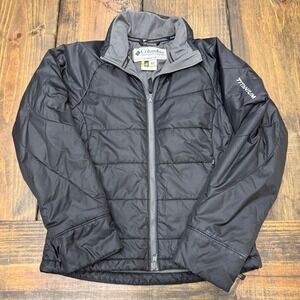 Columbia Titanium Interchange Puffer Jacket Womens XS Black Full Zip SL5312